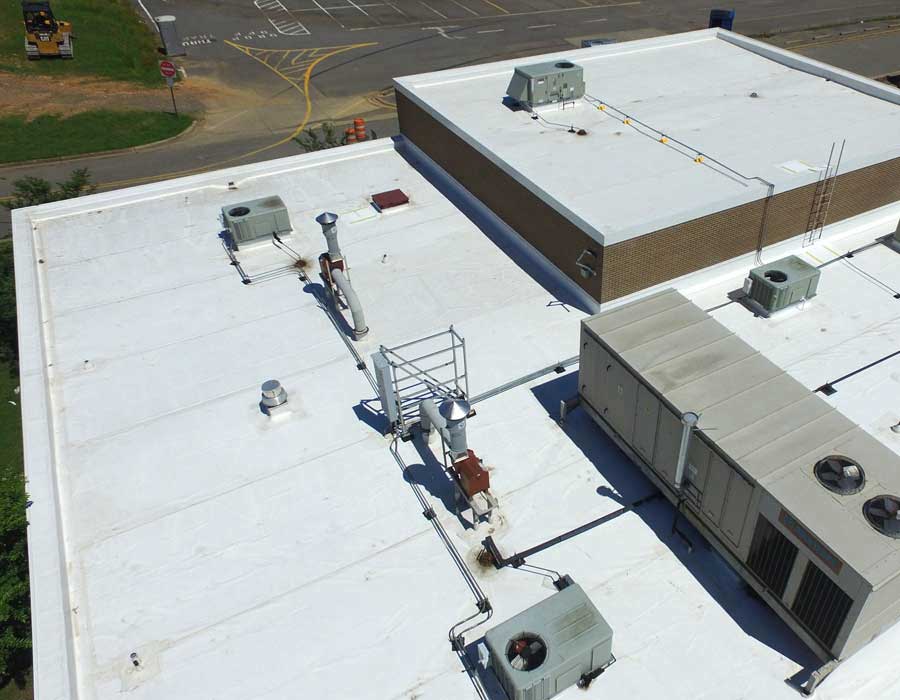 NLR Middle School Roofing Project - 01