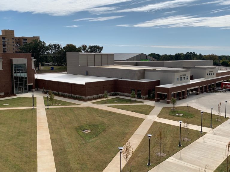 jacksonville high school project single ply roof system